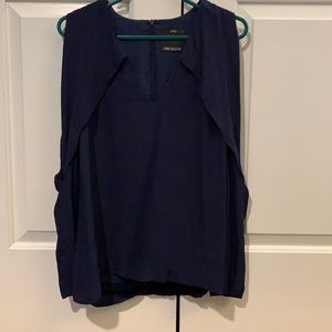 Long sleeve top with shoulder cut outs